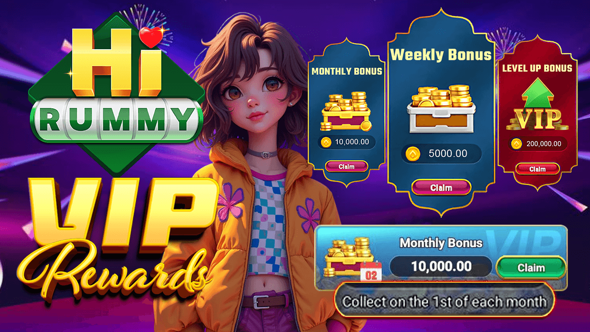 HI RUMMY – GO VIP, GET BIG REWARDS!